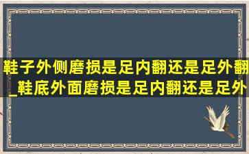 鞋子外侧磨损是足内翻还是足外翻_鞋底外面磨损是足内翻还是足外翻