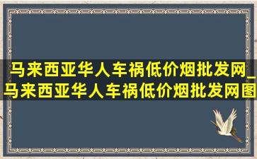 马来西亚华人车祸(低价烟批发网)_马来西亚华人车祸(低价烟批发网)图片