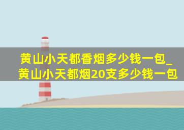 黄山小天都香烟多少钱一包_黄山小天都烟20支多少钱一包