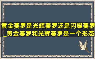 黄金赛罗是光辉赛罗还是闪耀赛罗_黄金赛罗和光辉赛罗是一个形态吗