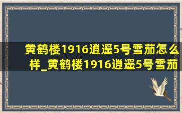 黄鹤楼1916逍遥5号雪茄怎么样_黄鹤楼1916逍遥5号雪茄多少钱