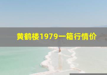 黄鹤楼1979一箱行情价