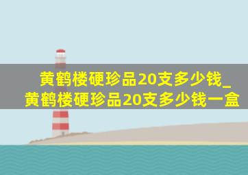 黄鹤楼硬珍品20支多少钱_黄鹤楼硬珍品20支多少钱一盒