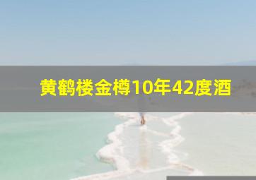 黄鹤楼金樽10年42度酒